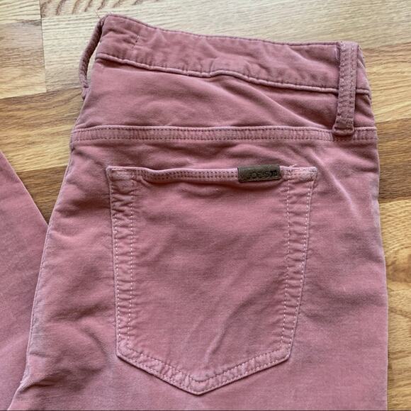 Joe's Jeans The Icon Velvet Midrise Skinny Ankle Jean in Rain - Picture 8 of 14